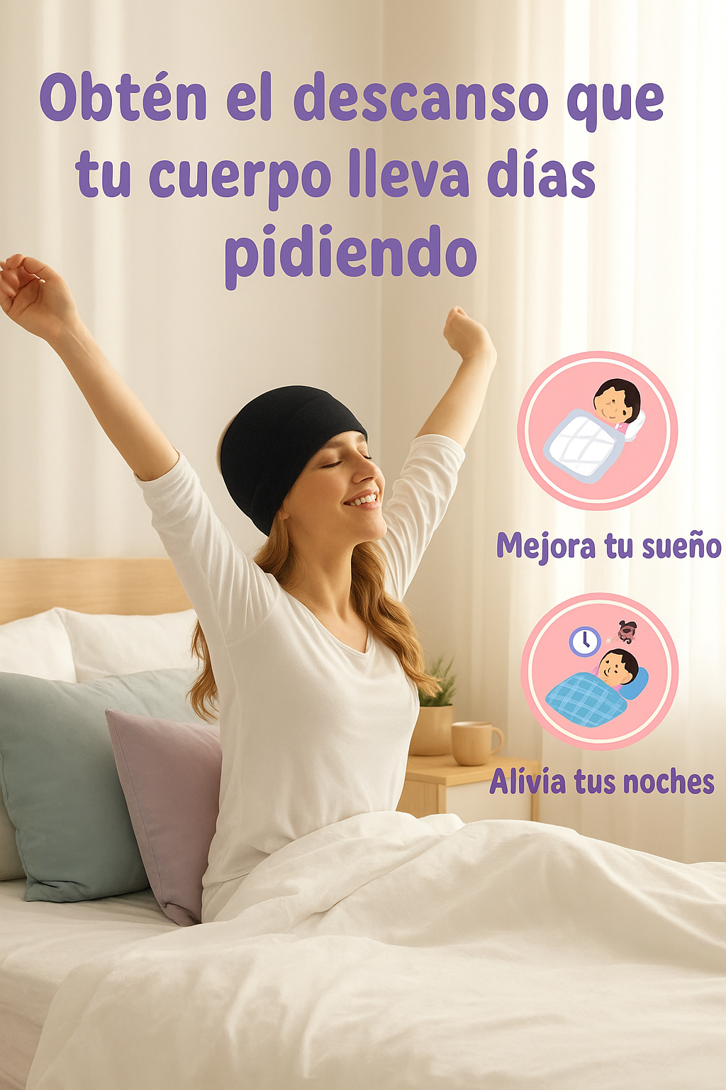 Gorro Relajante Antimigraña